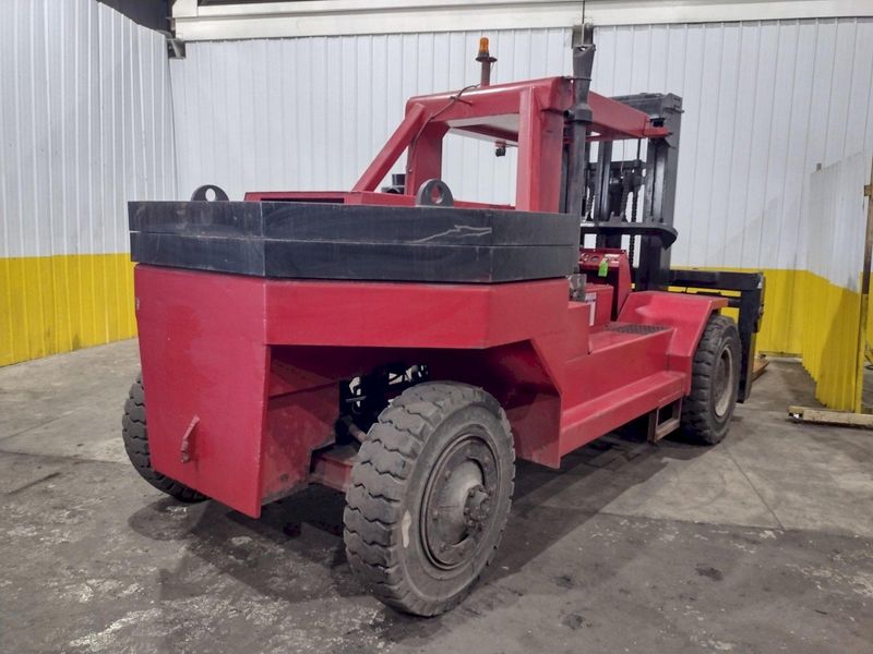 50,000 LB CAPACITY TAYLOR (EAGLE FRAME) MODEL #YS DETROIT DIESEL HEAVY DUTY FORKLIFT: STOCK #181