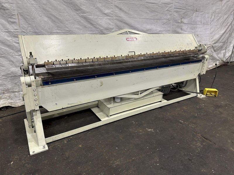10' X 14 GA BIRMINGHAM HYDRAULIC BOX & PAN FINGER BRAKE: STOCK #77932