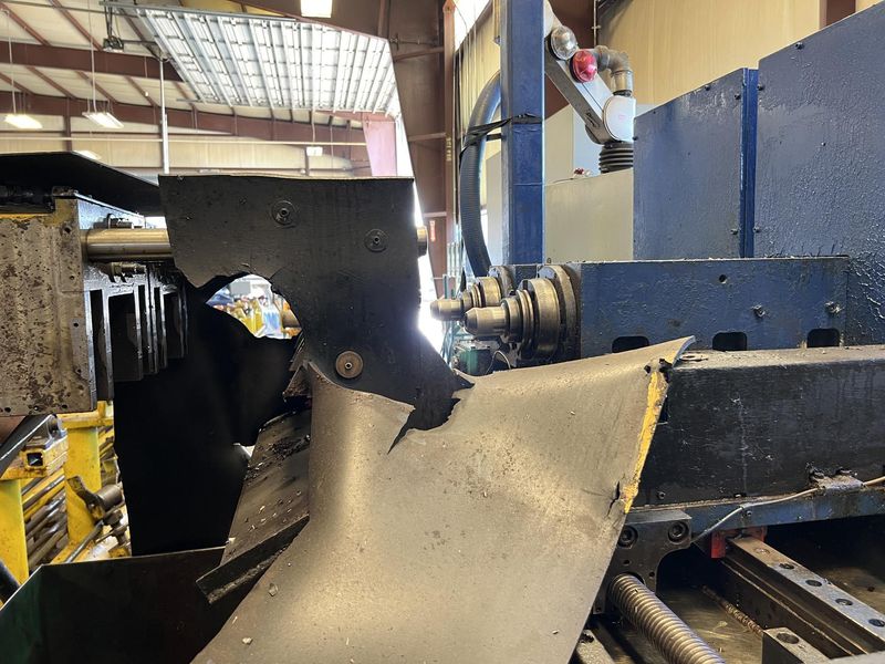 Used, 4th Axis Tubular Counterbore and Drilling Machine