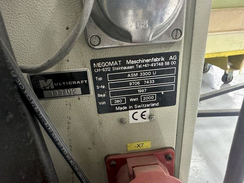 Megomat ASM 3300 U Wire Cutting & Processing Machine