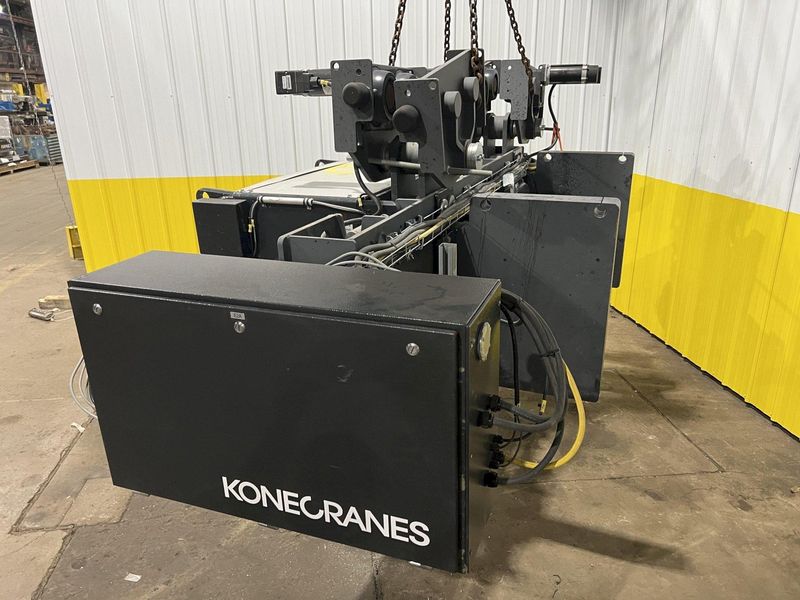 17.5 TON (2014) KONE-CRANES MODEL #CXT60410160P75GGN0S SINGLE GIRDER OVERHEAD CRANE HOIST & TROL