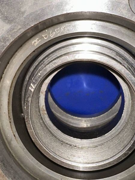 CNC Hydraulic Collet Chuck w/ (41) Assorted Crawford “D” Style Multibore Spring Collets