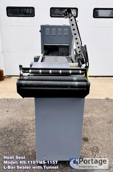 HEAT SEAL Model: HS-115 & HS-115T  ||  Combination L-Bar Sealer & Heat Tunnel