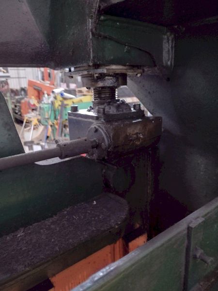 90 TON X 10' CHICAGO D&K MODEL #810-L MECHANICAL BRAKE WITH AIR CLUTCH: STOCK 16343
