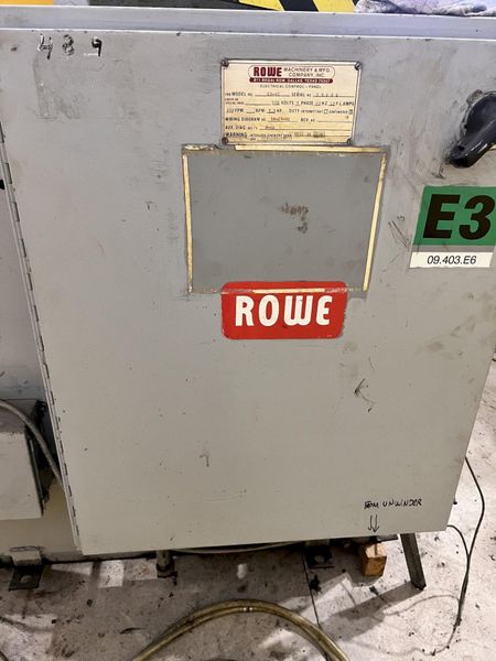 40” X .110” ROWE MODEL #C3-40 POWERED COIL STRIP STRAIGHTENER: STOCK #21623
