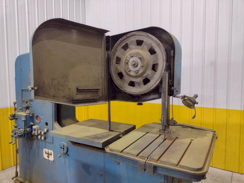 60" DOALL MODEL #60-3 DEEP THROAT VERTICAL CONTOUR BANDSAW: STOCK #23680