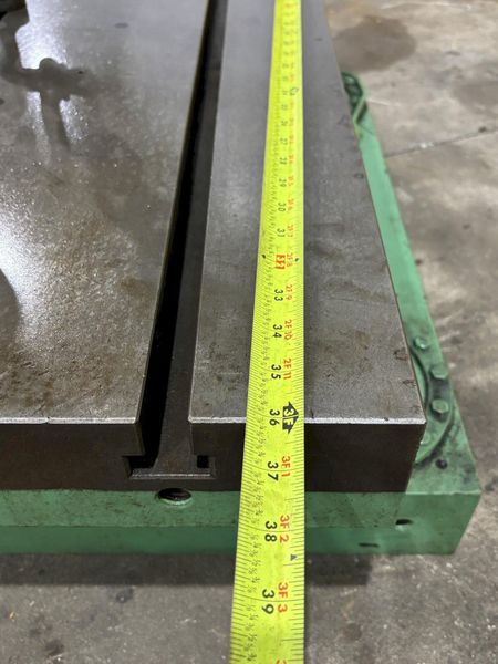 36" X 48" GIDDINGS & LEWIS AIR LIFT ROTARY TABLE: STOCK #23587