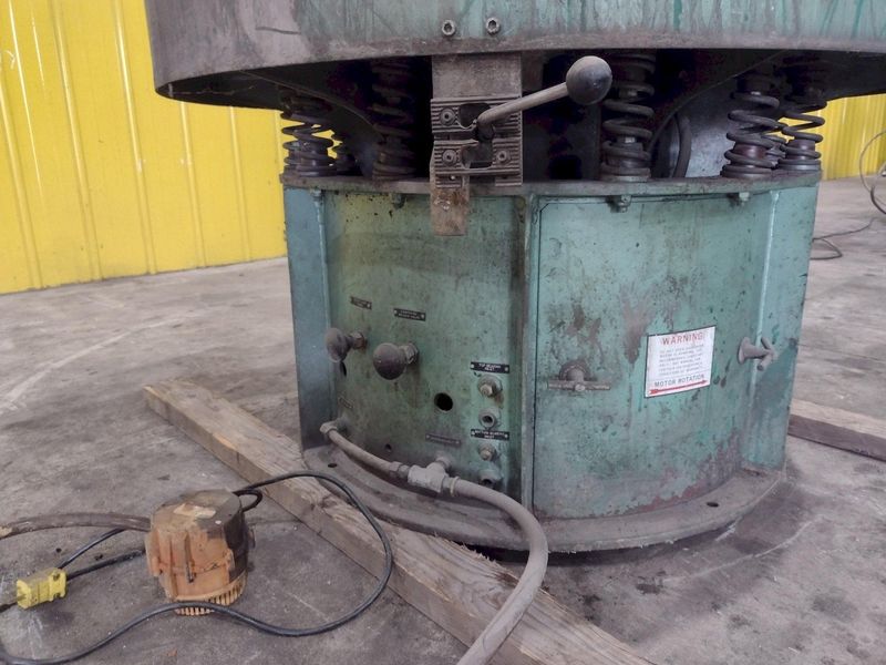 7 CUBIC FOOT X 48" SWECO MODEL #FMD7LR VIBRATORY BOWL PARTS FINISHER: STOCK #23140