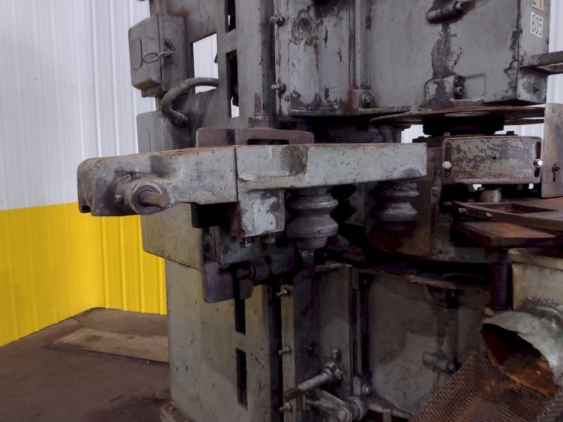 30" BESLY MODEL #918 VERTICAL DOUBLE DISC SPRING GRINDER: STOCK #10757