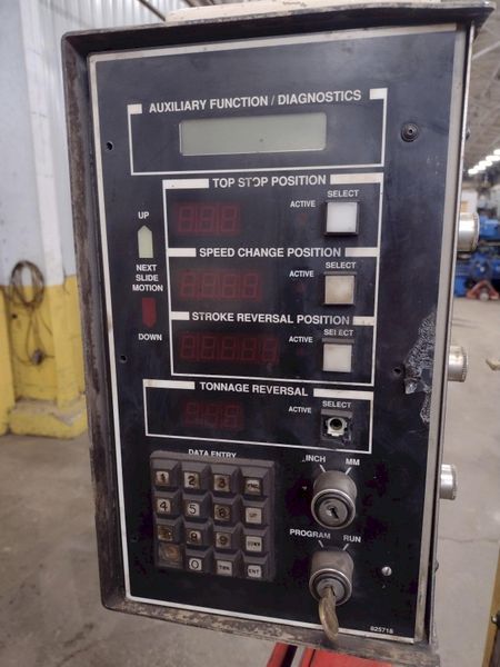 110 TON CINCINNATI MODEL #110 OBS HYDRAULIC C-FRAME PRESS, 10" STROKE: STOCK 15962