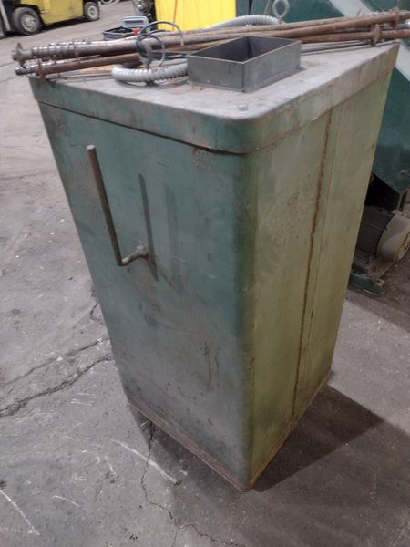5.2 CU FT WALKER PEENIMPAC MODEL #S-5.2 ROTARY BASKET SHOT BLAST MACHINE: STOCK 17426