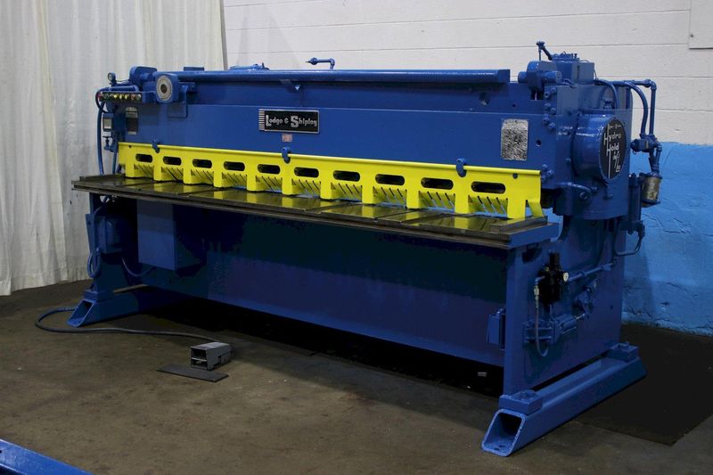 10' X 10 GA LODGE & SHIPLEY MECHANICAL SHEAR: STOCK #75069