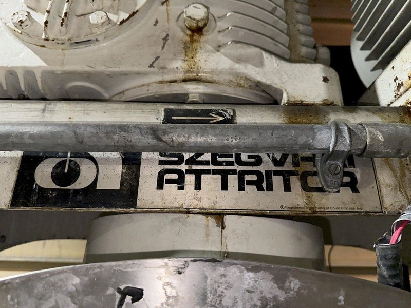 Union Process | Szegvari Attritor 
20Hp / 100-Gallon Vessel