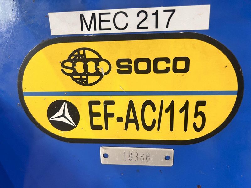 4.5" SOCO MODEL EF-AC/115 TUBE END CHAMFERING MACHINE: STOCK #21042