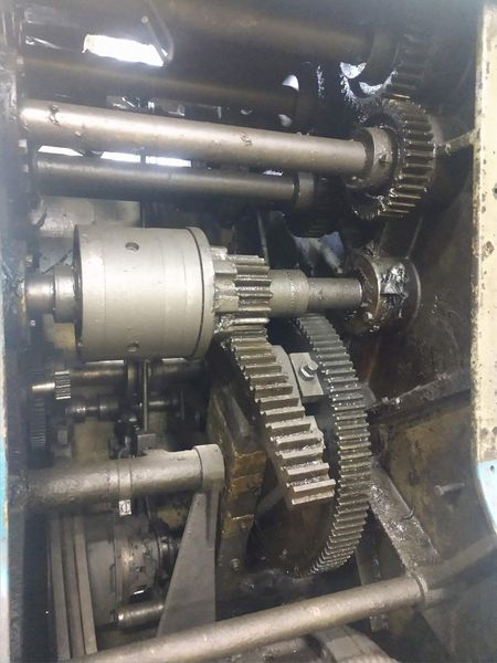 .148" x 2.75" COIL O.D. TORRINGTON MODEL #W12 SPRING COILER / COIL MAKING MACHINE: STOCK 14915