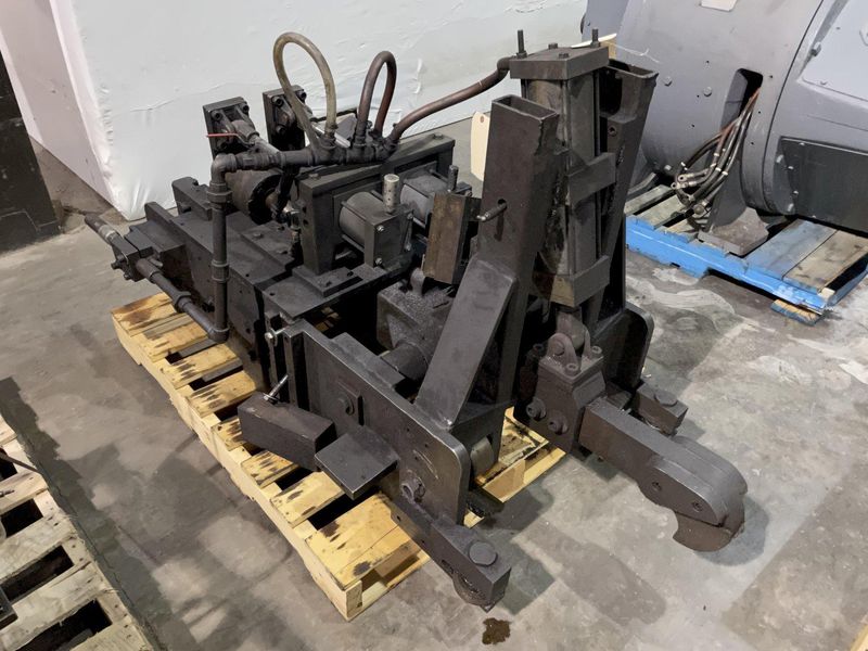 50,000 LBS x 38' VAUGHN DOUBLE PULL/ SINGLE CHAIN DRAW BENCH: STOCK #13578