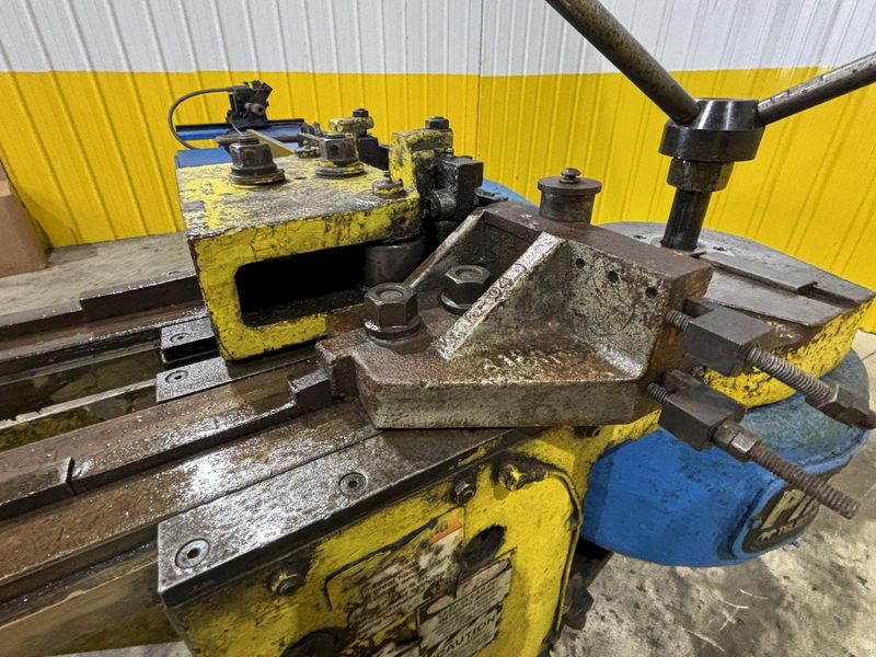 1.25" PINES MODEL #1-1/4 HIGH SPEED  ROTARY HYDRAULIC BAR, TUBE & PIPE BENDER, DIAL A BEND V CON