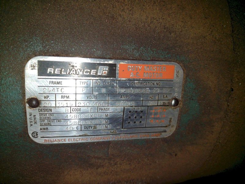 #11 IRON MASTER HYDRAULIC ROTARY REBAR BENDER & BAR SHEAR: STOCK #22436