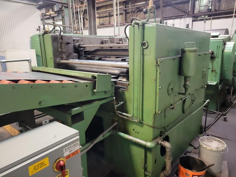 48" X 20,000 LBS RBI AUTOMATIC FEED DAHLSTROM CTL CUT TO LENGTH LINE ENTRY: STOCK #19768