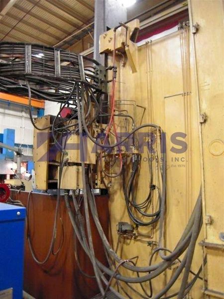 124" Bullard Dyn-au-tape 2 Axis CNC Vertical Boring Mill with Fanuc 15TT Control