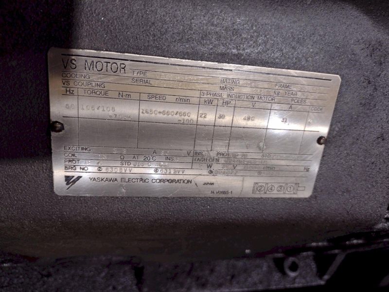 220 TON AIDA MODEL #NCI-200(2) GAP FRAME PRESS, 12.59" STROKE: STOCK #22210