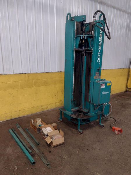 72" X 18 GA IOWA PRECISION MODEL WHISPER-LOC HYDRAULIC PITTSBURG SEAM CLOSURE MACHINE: STOCK #17