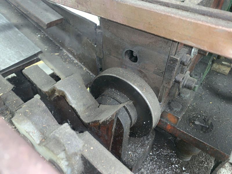 2" X 10' LEMONT MODEL 54557M DOUBLE END TUBE DE-DIMPLER: STOCK #11894