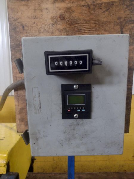 1/4" PATTERSON MODEL #1975 WIRE STRAIGHTENER & CUTOFF MACHINE: STOCK #16362