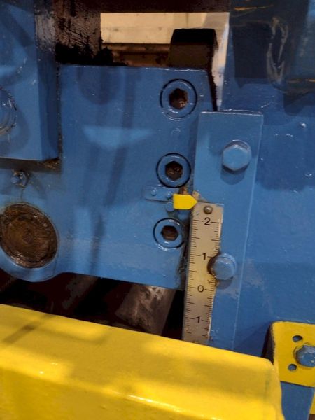 24" X 1/4" METFORM HIGH PRECISION BACKED UP COIL STRAIGHTENER STRIP LEVELER: STOCK #22424