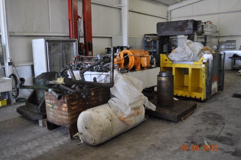 600 TON PACIFIC HYDRAULIC PRESS
