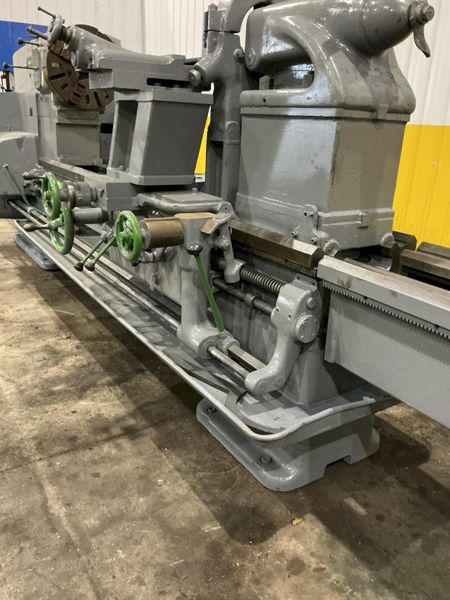 48" X 72" AMERICAN PACEMAKER ENGINE LATHE, 2.25" HOLE: STOCK #16192