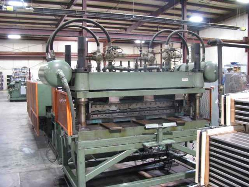 10 Stand x 3" x 54" BRADBURY M3 Ribbed Panel Rollform Line