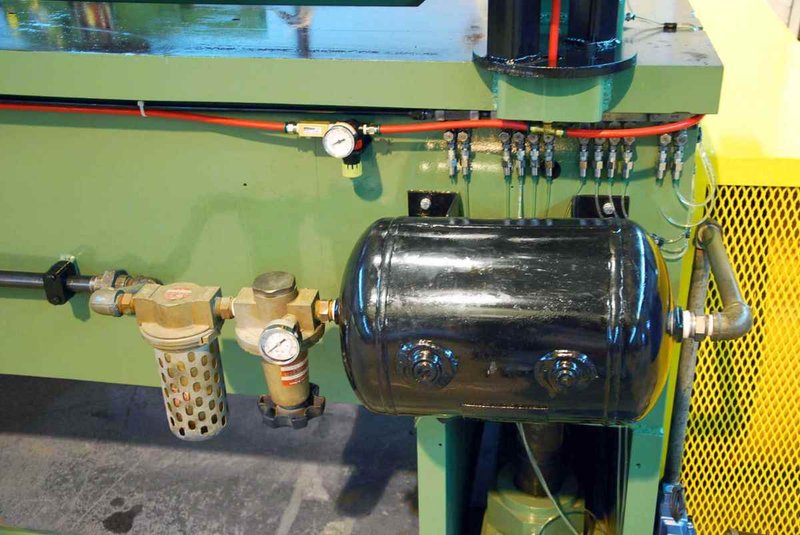 80 Ton x 2" ASC 4-Post Flying Cut Off Press