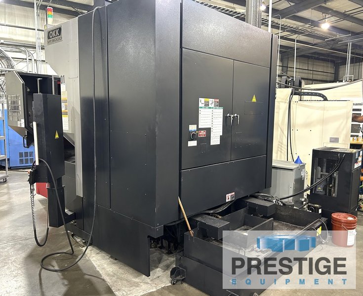 OKK VP9000, X-32", Y-40", Z-22", 51" x 36" Table, 40-ATC, Big Plus CAT 40, 20,000 RPM, 2016 #43397