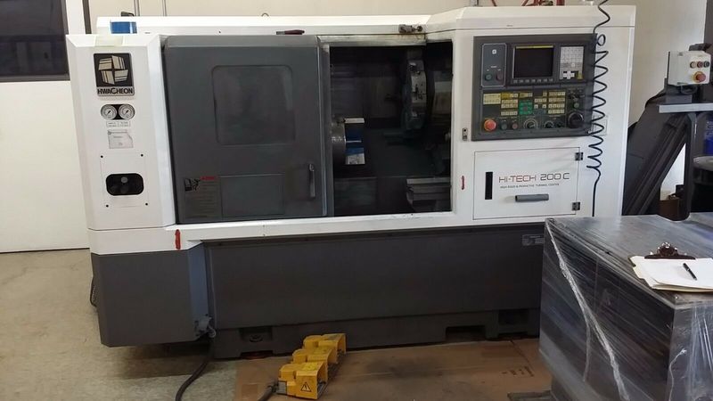Specifications:  NC Controller: Fanuc Oi-TB Spindle Motor: 11 HP Max Spindle Speed: 3,500 RPM Taper: MT#4  Chucksize: 10" Turning Diameter: 13.79"  Machining Length: 24.80" Number of tool station: 10 Rapid Speed (X / Z) mm/min: 30/30 Max. Stroke  (X