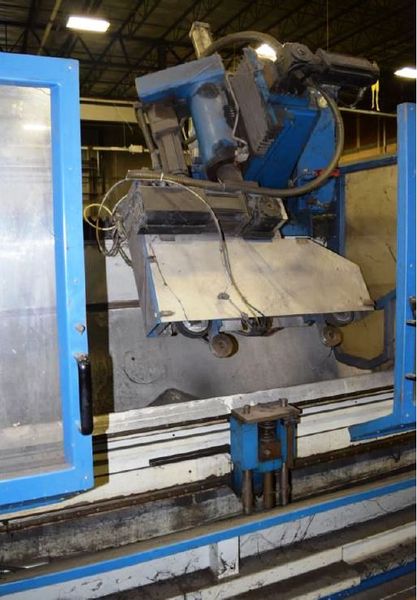 WEINGARTNER CNC SPIRAL FINISHING LATHE Specifications:  Model  FINISH 320-7000  Year of manufacture  1997  Maximum polishing diameter 12.6”  Maximum part length 275”  Maximum polishing length 255”  Spindle center height 49”  Cross slide stroke range