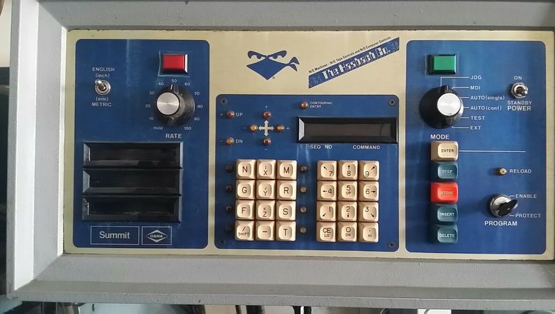 Tool changer not working cause solenoid needs to be replaced everything else good TABLE Working Surface 51" x 11" Table Length on Saddle	30½" Saddle Width on Knee	15¾" Knee Height on Column	19"  TRAVELS	 X-Axis Cross Travel	32" Y-Axis Travel	17" Z-A