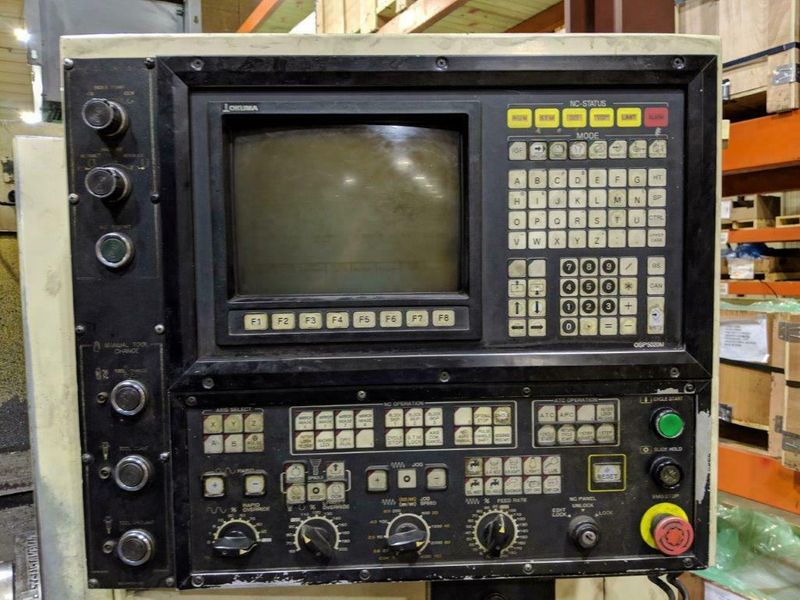 OSP 5020M CNC Control // TSUDAKAMO 4TH AXIS ROTARY TABLE, 15 HP, 21 ATC