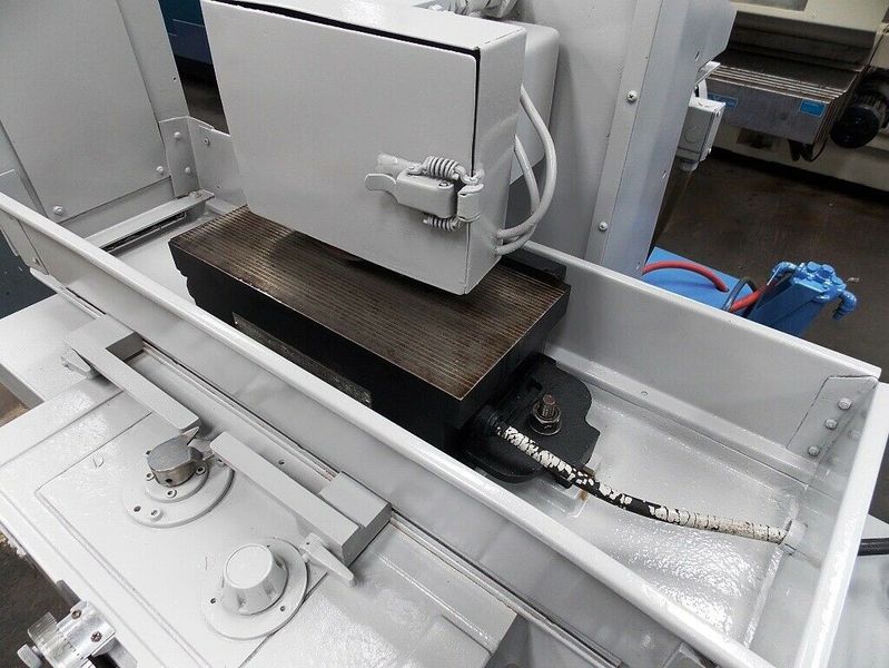 Table size                           6” x 12”  Coolant                               Yes  DeMag                                Yes