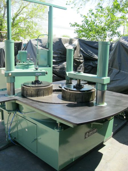 SP-888-48PNLC 4B / Table Diameter                          48”OD  13”ID  Hold Downs                                2 (1 broke)  Hold down disc                          16 7/8”  Hold down size                          20” O.D., 17” I.D.  Hole in the