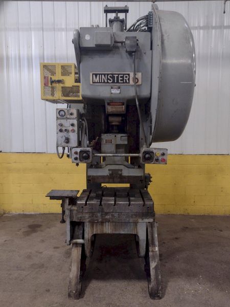 60 TON MINSTER #6 OBI PUNCH PRESS, 3" STROKE : STOCK 15709