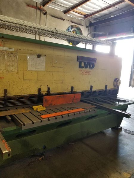 13' x 1/4" LVD Hydraulic Shear