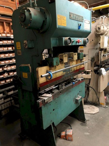 20 Ton x 4' Wysong H-2052 Hydra-Mechanical Press Brake