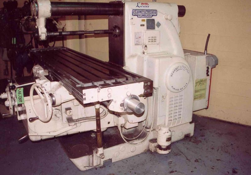 KEARNEY & TRECKER MODEL #430-TF20 PLAIN HORIZONTAL MILL: STOCK #16788