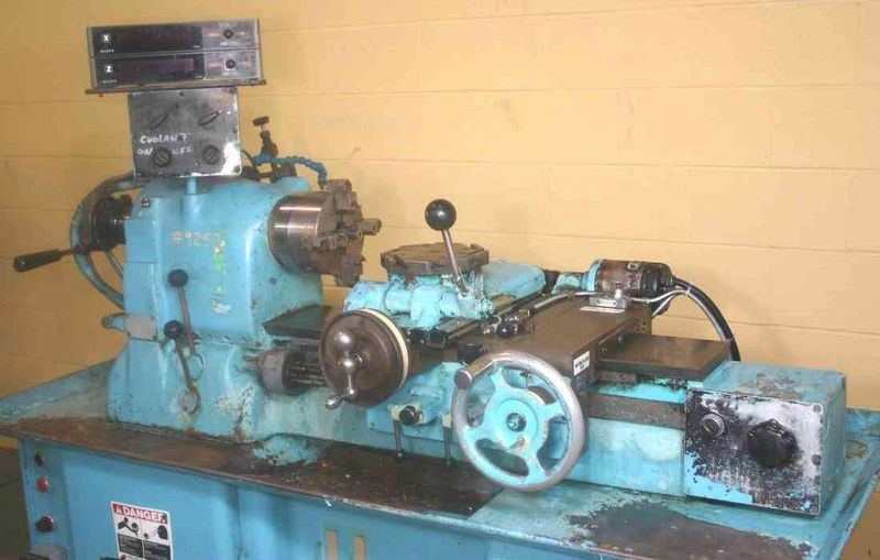 12' x 14' HARDINGE MODEL #HC CHUCKING LATHE: STOCK #18414