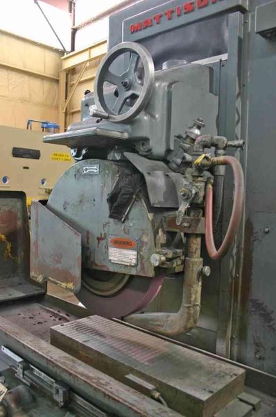 12' X 36' MATTISON HORIZONTAL SURFACE DIE GRINDER: STOCK #19974