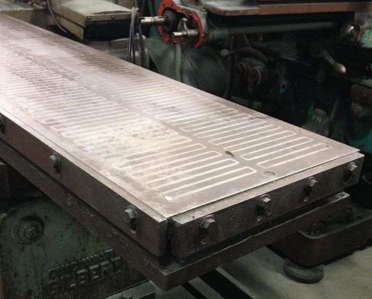 16' X 72' X 4-1/2' MAGNETIC CHUCK: STOCK #57349