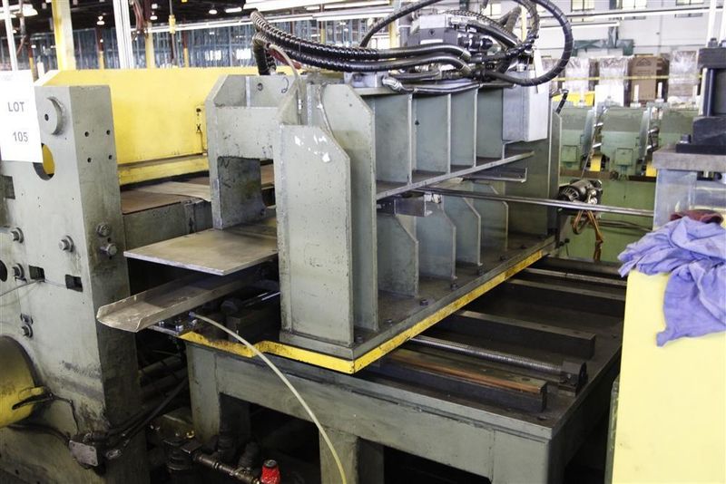 12' X 48' ROMAC TRAVELING PRE NOTCH PRESS: STOCK 58765