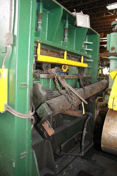 48' X 3/8' SPM UP CUT HYDRAULIC SHEAR:  STOCK #59312