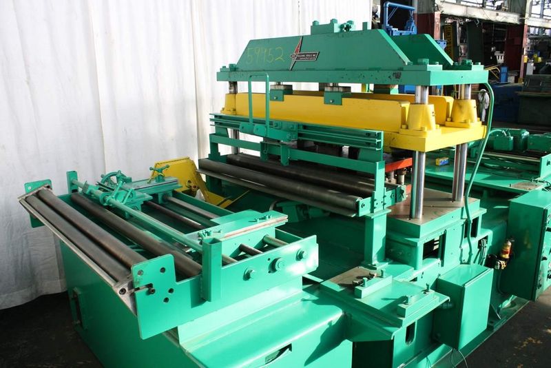 57' ASC 4 POST CUTOFF PRESS WITH 30' STRAIGHT DIE: STOCK #59952